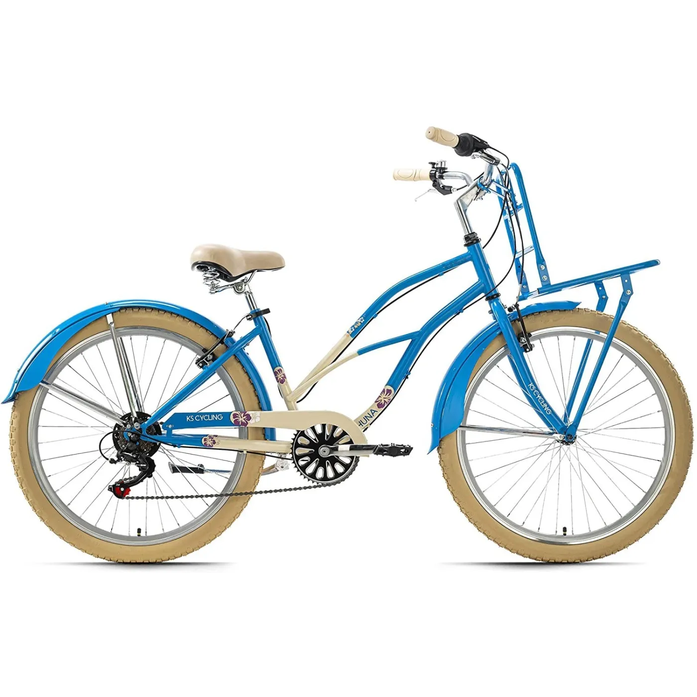 Rower Miejski Beach Cruiser 26 Damski Dziewczęcy - 1