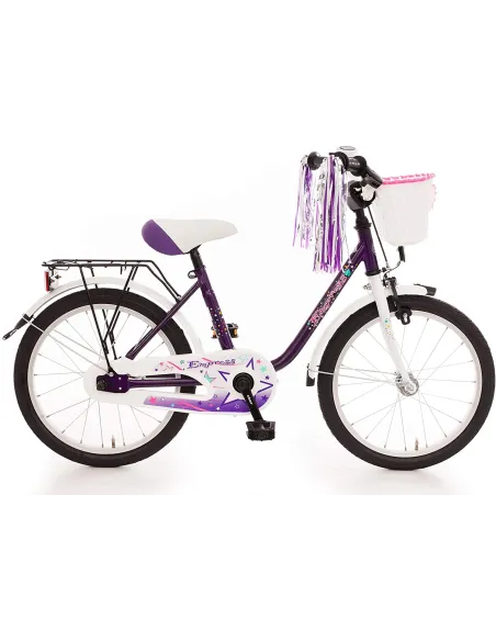 Dziecięcy Rower Miejski Dziewczęcy 18 Koszyk Kontra - 1