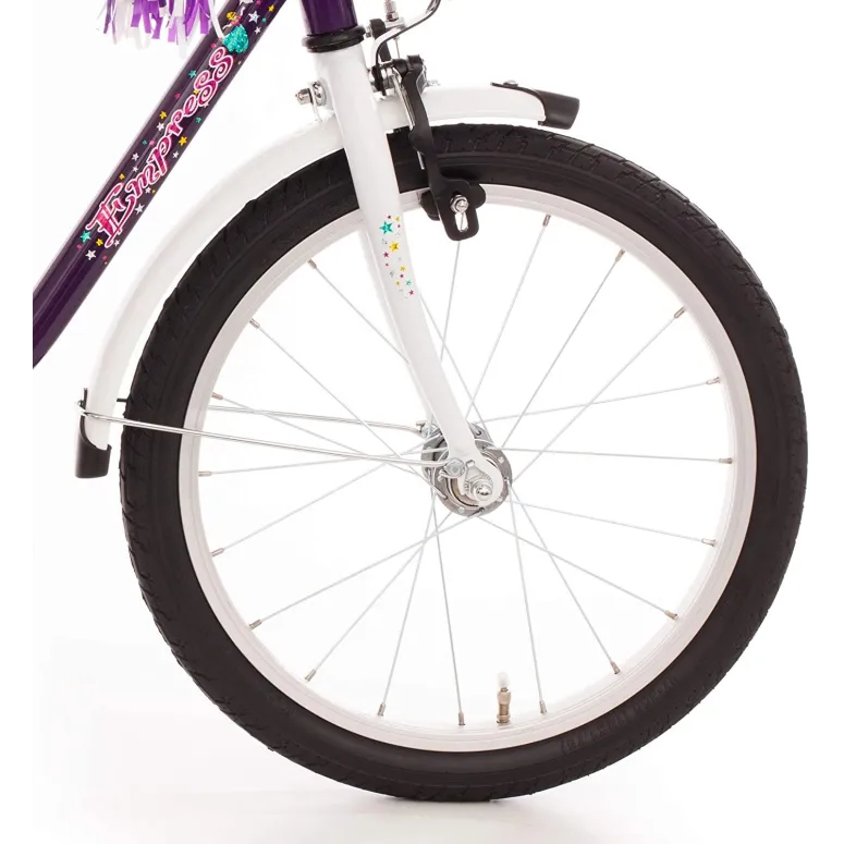 Dziecięcy Rower Miejski Dziewczęcy 18 Koszyk Kontra - 2