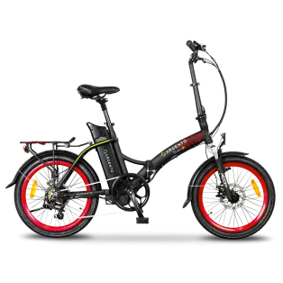 Składany Rower Elektryczny 20 Wspomaganie 250W ALU