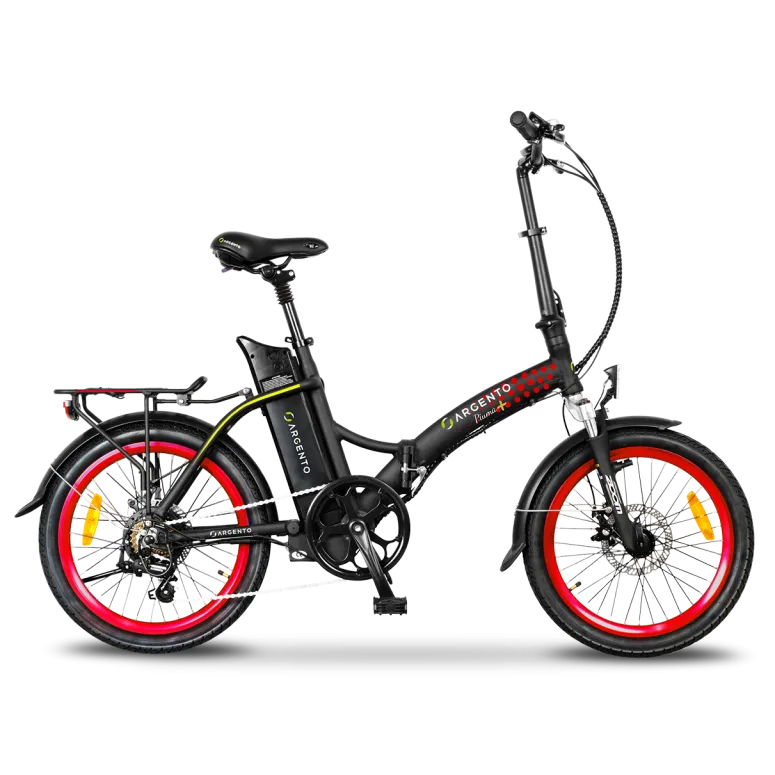 Składany Rower Elektryczny 20 Wspomaganie 250W ALU - 1