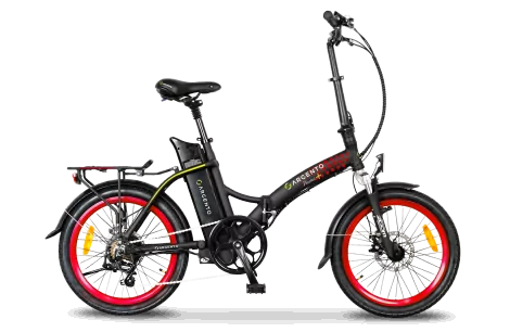 Składany Rower Elektryczny 20 Wspomaganie 250W ALU - 1