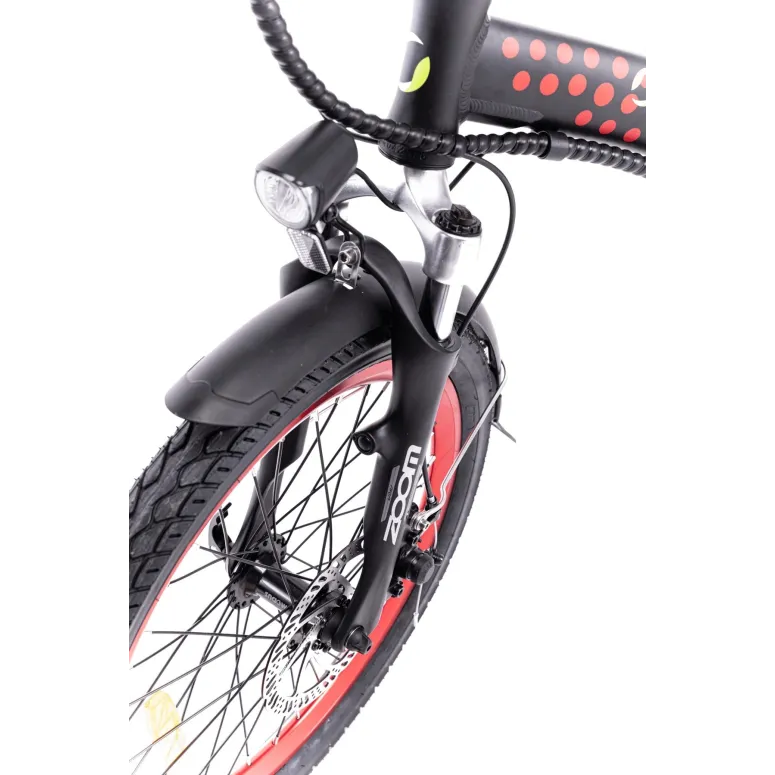 Składany Rower Elektryczny 20 Wspomaganie 250W ALU - 4