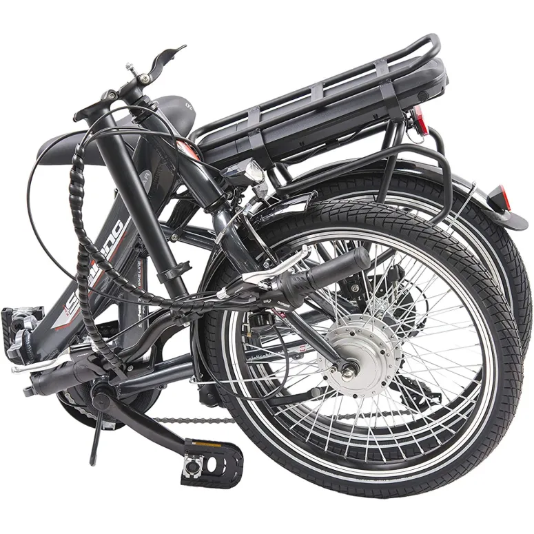 Rower Elektryczny Składany 20 Miejski ALU Unisex - 2