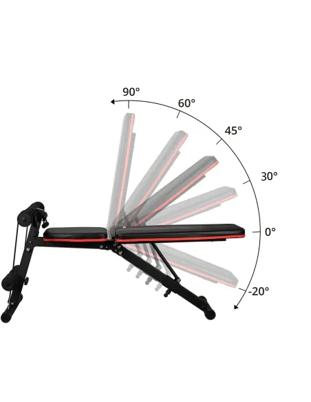 Ławka Treningowa U' King Regulacja Składana - 3