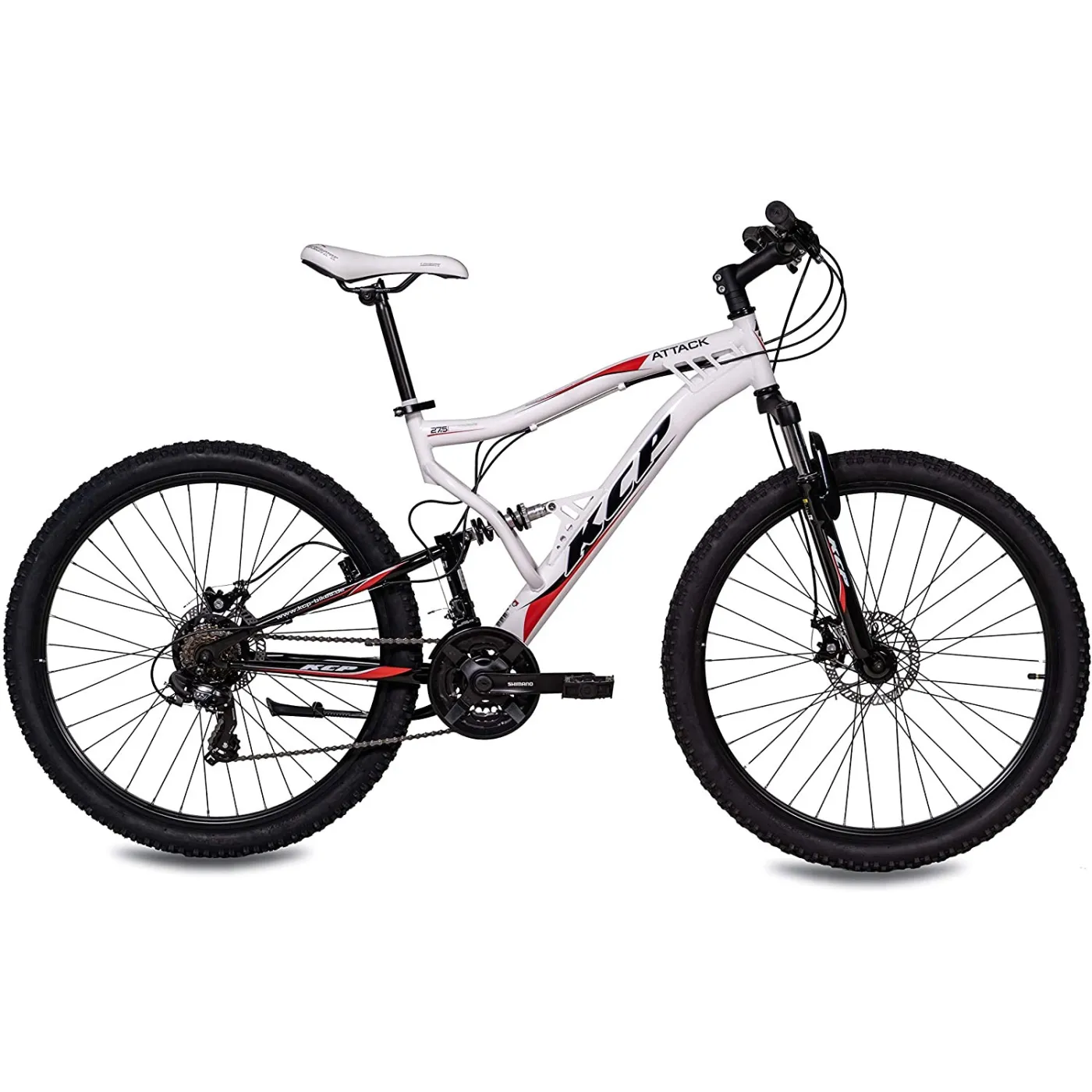 Rower Górski 27,5 Pełna Amortyzacja Tarcze 21 Bieg - 1