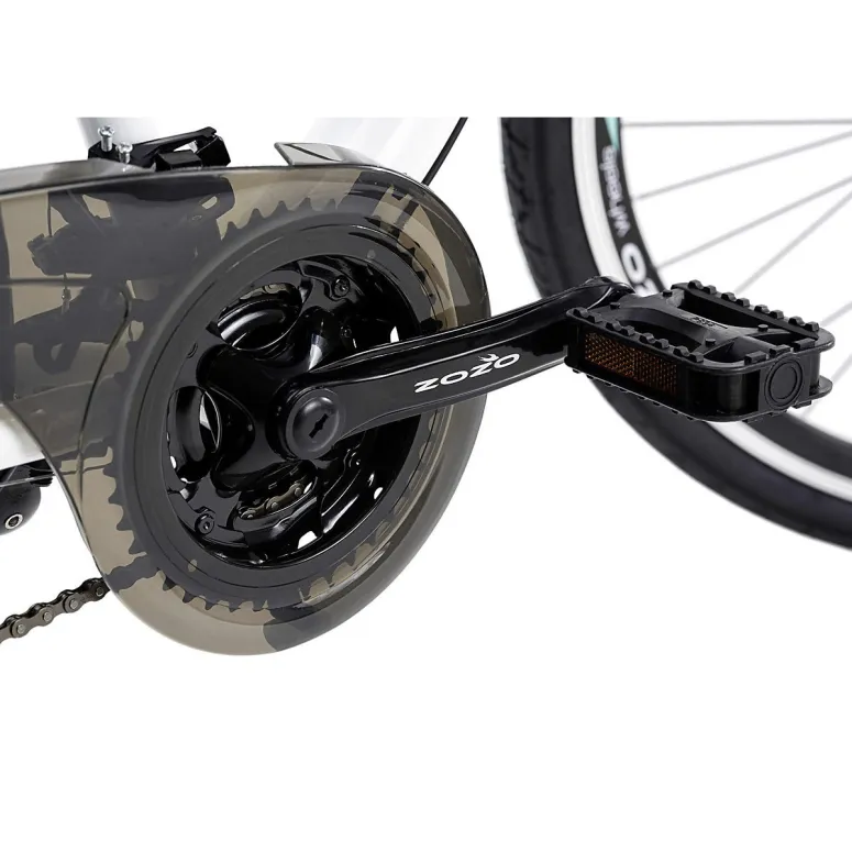 Miejski Rower Dziewczęcy 24 Damka Koszyk 21 Bieg - 4