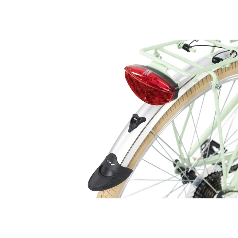 Rower Miejski Damski 28 Koszyk Bagażnik 6 Biegów - 6