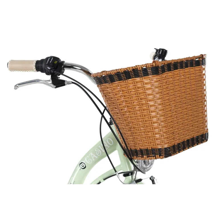 Rower Miejski Damski 28 Koszyk Bagażnik 6 Biegów - 3