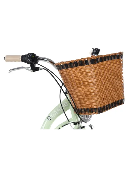 Rower Miejski Damski 28 Koszyk Bagażnik 6 Biegów - 3