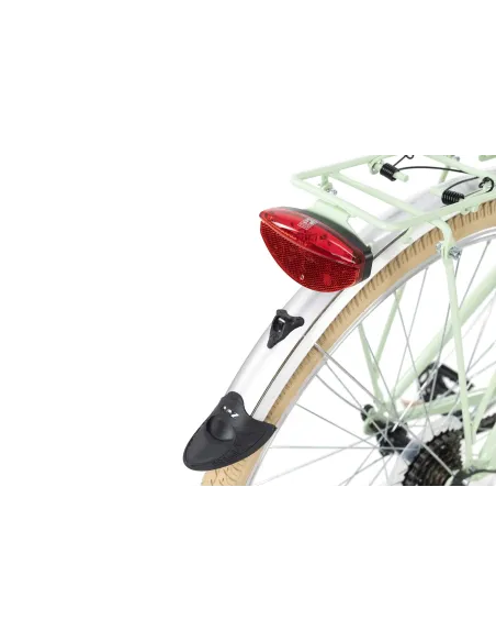 Rower Miejski Damski 28 Koszyk Bagażnik 6 Biegów - 5