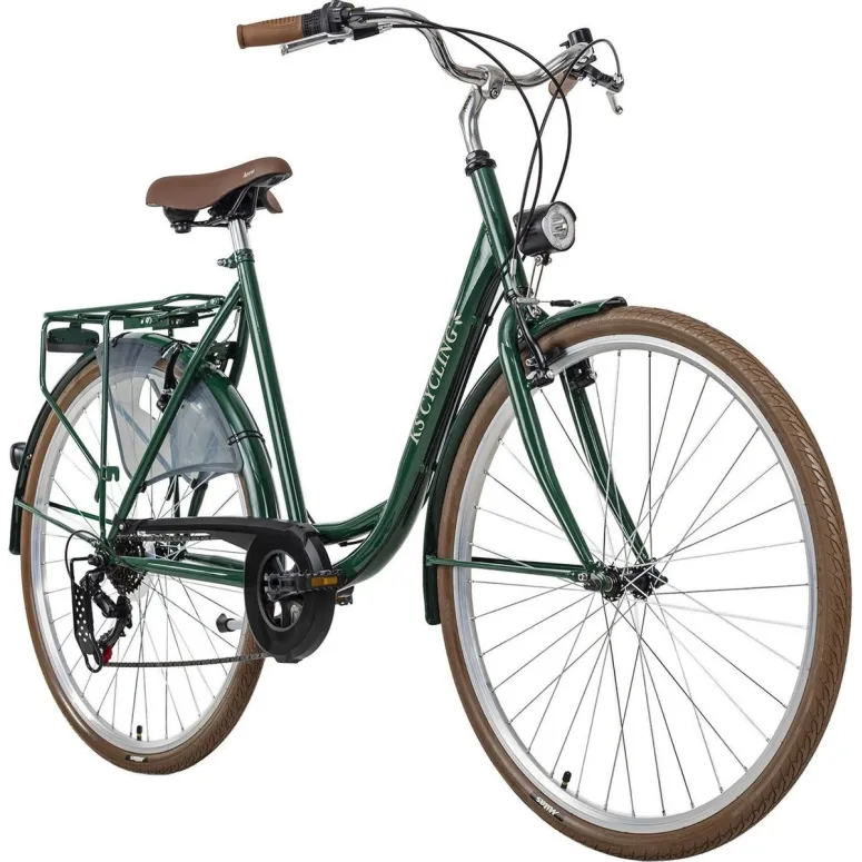 Rower Miejski Damski Retro 28 Bagażnik Osłony - 8