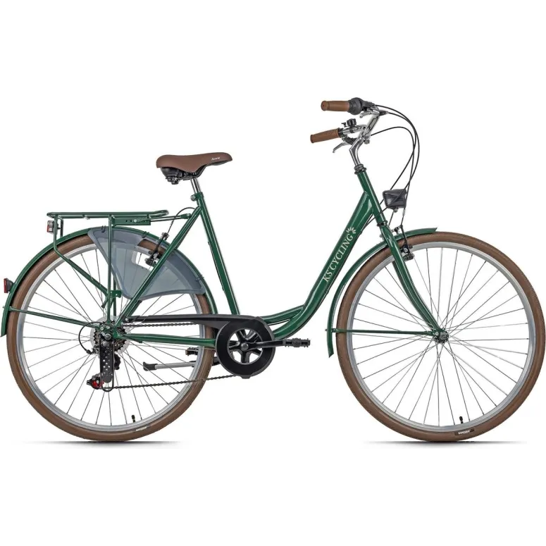 Rower Miejski Damski Retro 28 Bagażnik Osłony - 1