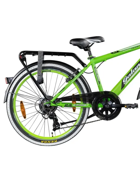 Rower Górski Młodzieżowy 24 Bagażnik Błotniki 8+ - 2