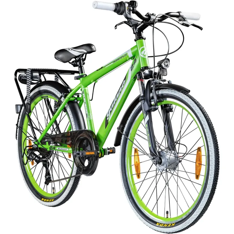 Rower Górski Młodzieżowy 24 Bagażnik Błotniki 8+ - 4