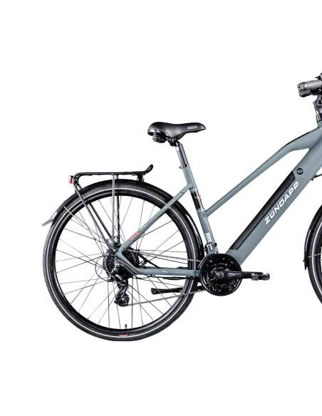 Elektryczny Rower Trekking 28 Hydraulika ALU 250W 5 Trybów Cyngle Błotniki