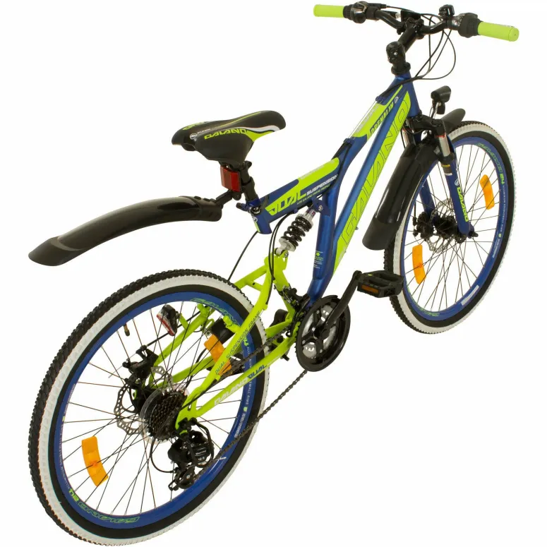 Rower Górski Młodzieżowy 24 Błotniki Światła 8+ - 2