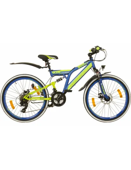 Rower Górski Młodzieżowy 24 Błotniki Światła 8+ - 1