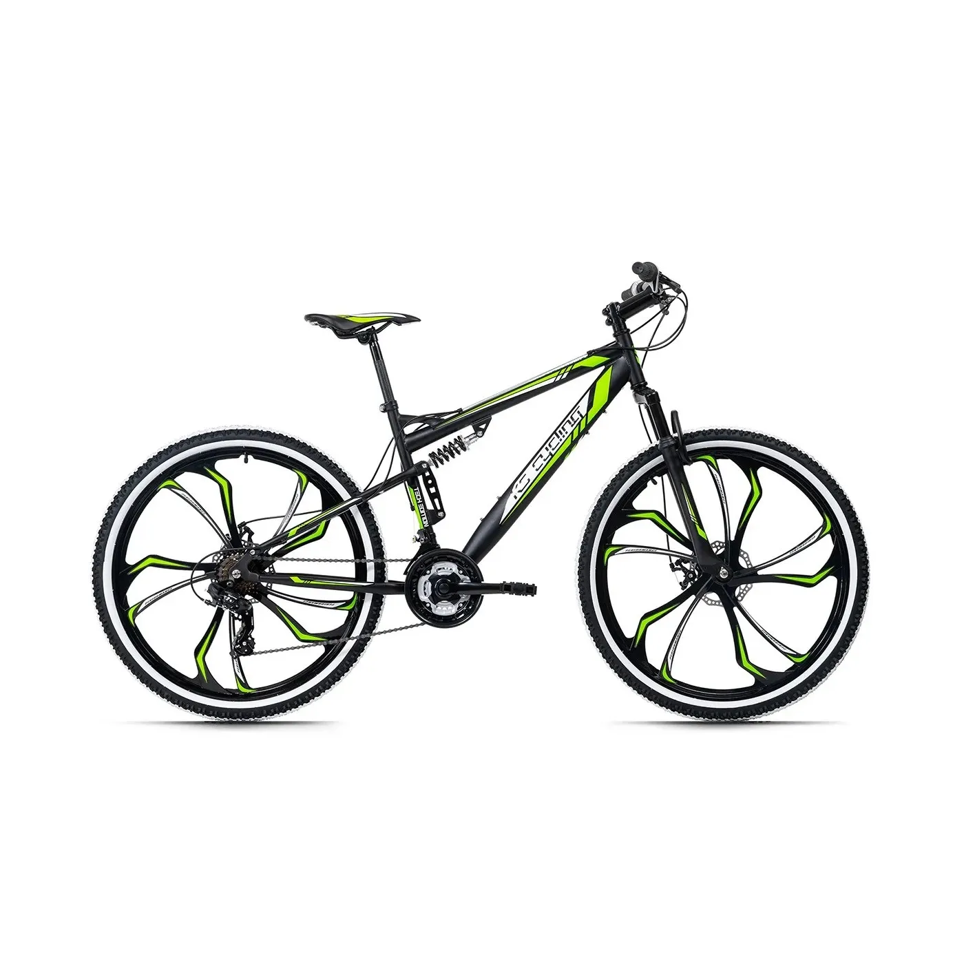 Rower Górski MTB 27,5 Młodzieżowy 21 Biegów Tarcze - 1