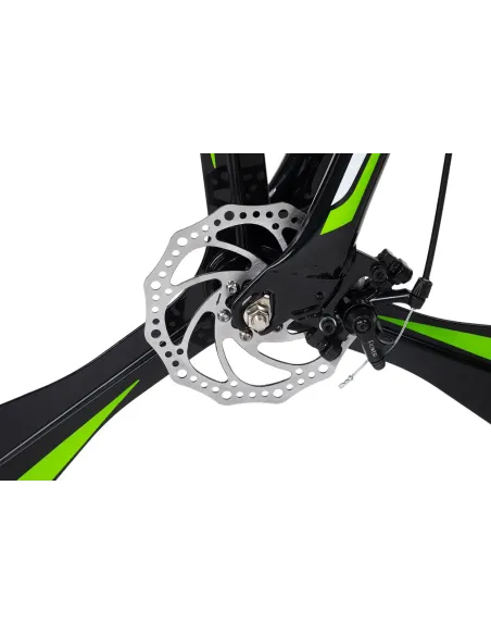 Rower Górski 26 Młodzieżowy Amortyzacja 21 Biegów Tarcze Mechaniczne Stalowy - 4