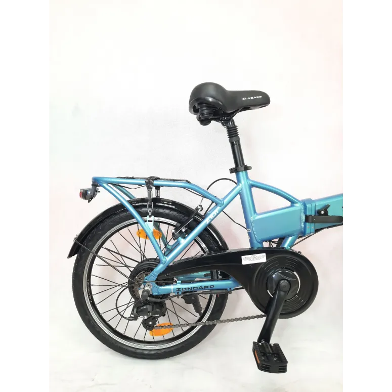 Elektryczny Rower Składany Miejski 20 ALU 250 W Składak Damski Męski Stopka