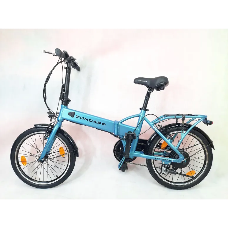 Elektryczny Rower Składany Miejski 20 ALU 250 W Składak Damski Męski Stopka