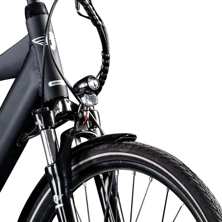 Elektryczny Rower Trekking 28 Hydraulika 250W Wspomaganie 5 Trybów Cyngle