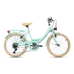Rower Dziecięcy Miejski 20 Dziewczęcy Światła