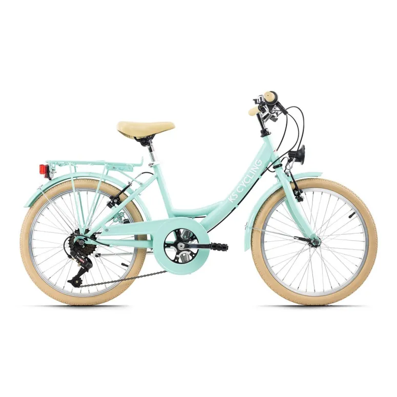 Rower Dziecięcy Miejski 20 Dziewczęcy Światła - 1