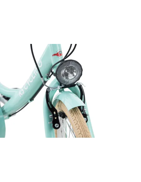 Rower Dziecięcy Miejski 20 Dziewczęcy Światła - 3