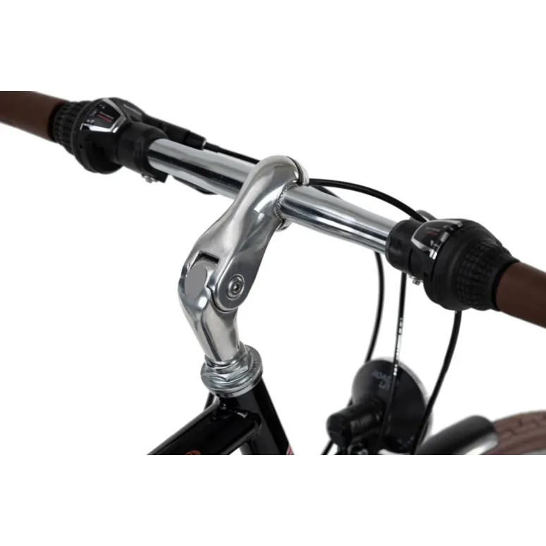 Rower Trekkingowy Męski 28 Światła Bagażnik Shimano V-brake Rama 21 Retro