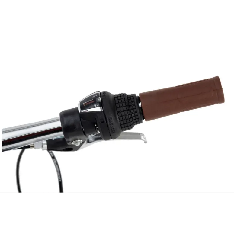 Rower Trekkingowy Męski 28 Światła Bagażnik Shimano V-brake Rama 21 Retro