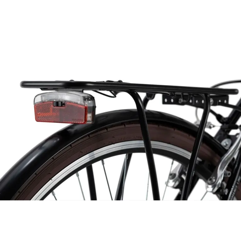 Rower Trekkingowy Męski 28 Światła Bagażnik Shimano V-brake Rama 21 Retro