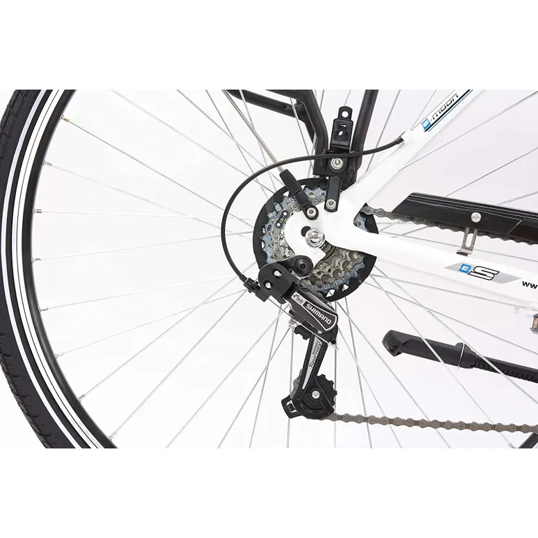 Elektryczny Rower Miejski Męski 28 ALU 7 Biegów - 7