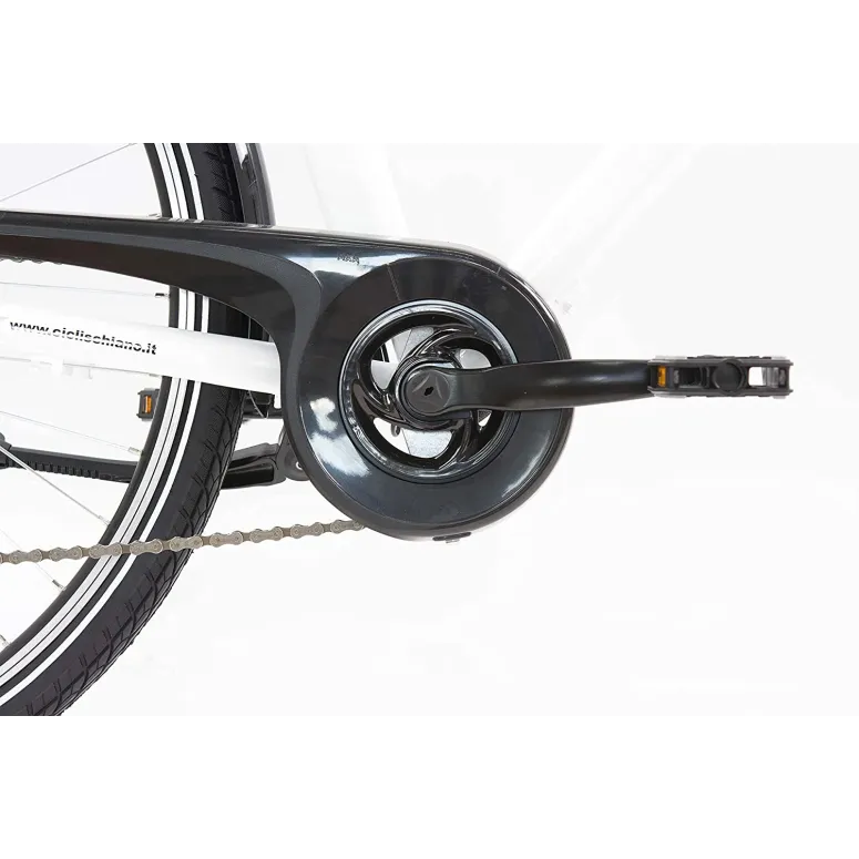 Elektryczny Rower Miejski Męski 28 ALU 7 Biegów - 6