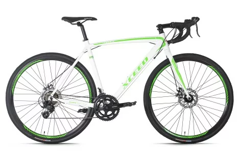 Rower Szosowy Gravel 28 Męski Aluminiowy Tarczowe 14 Biegów Shimano - 1
