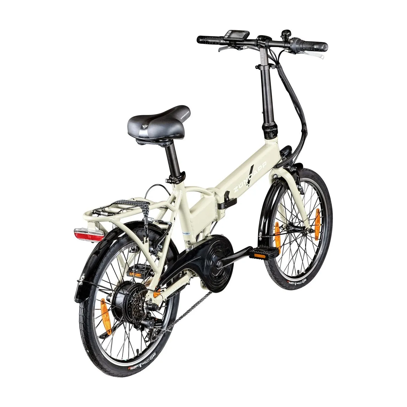 Składany Rower Elektryczny 20 ALU 9,6Ah 90km 250W - 2