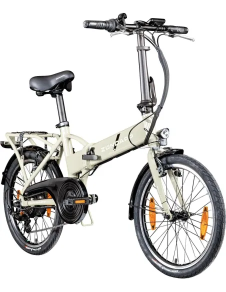 Składany Rower Elektryczny 20 ALU 9,6Ah 90km 250W - 4