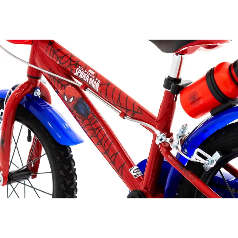 Rower Dziecięcy Chłopięcy Spiderman 14 Bidon - 7