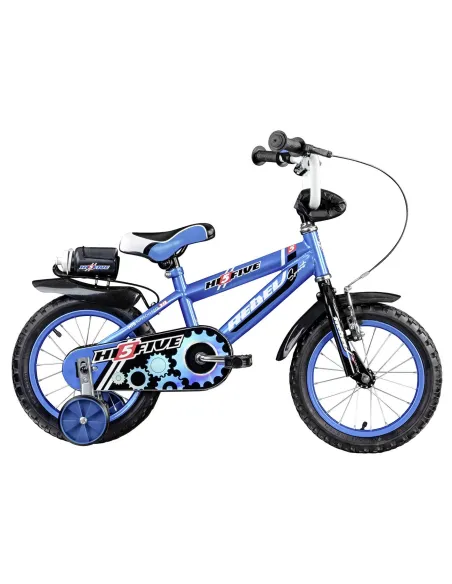 Chłopięcy Rower 14 Boczne Kółka Bidon Błotniki 3+ - 1