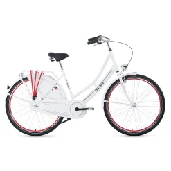 Rower Miejski Damski 28 Retro Damka Bagażnik