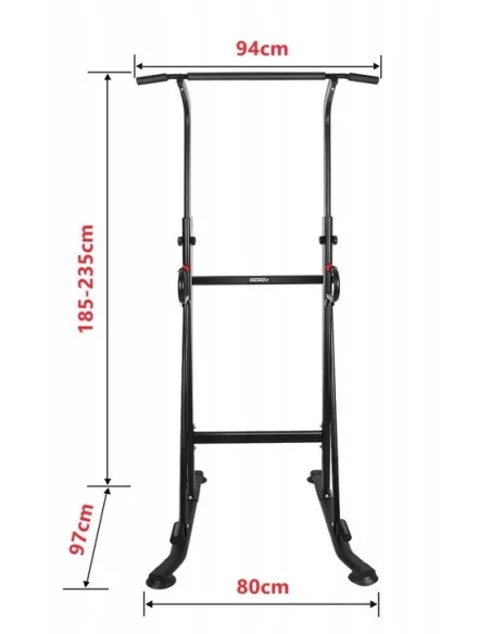 Wielofunkcyjny Drążek ONETWOFIT Regulowany - 4