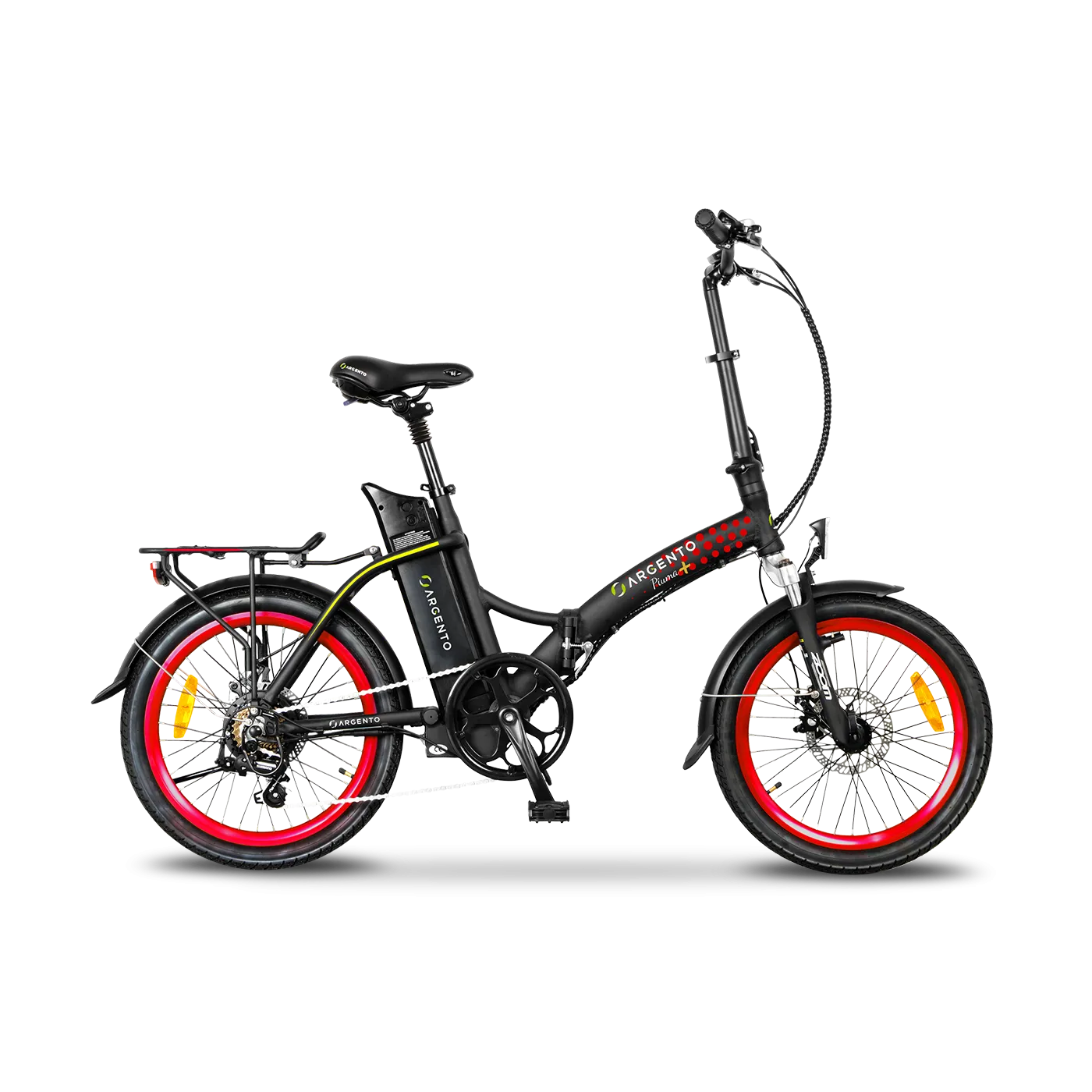 Składany Rower Elektryczny 20 Wspomaganie 250W ALU - 1