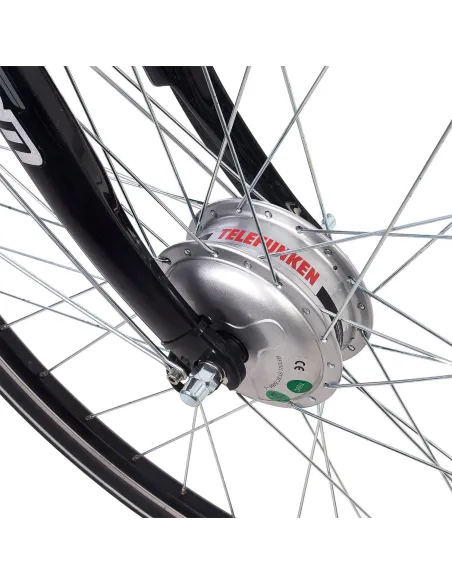 Rower Elektryczny Miejski 28 Nexus 7 Wspomaganie - 6