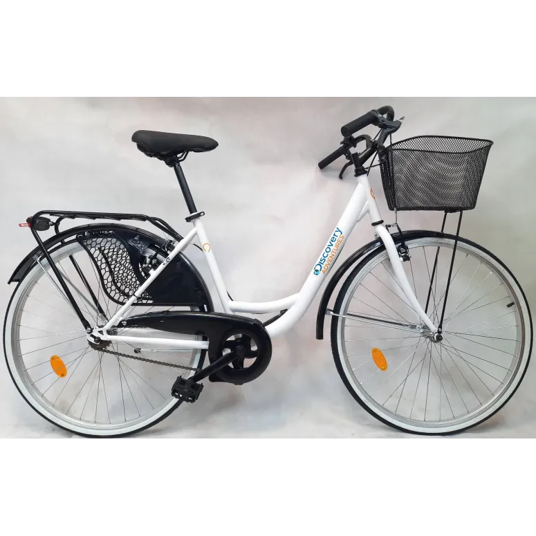 Rower Miejski Damski Jednobiegowy 26 Damka Koszyk - 6