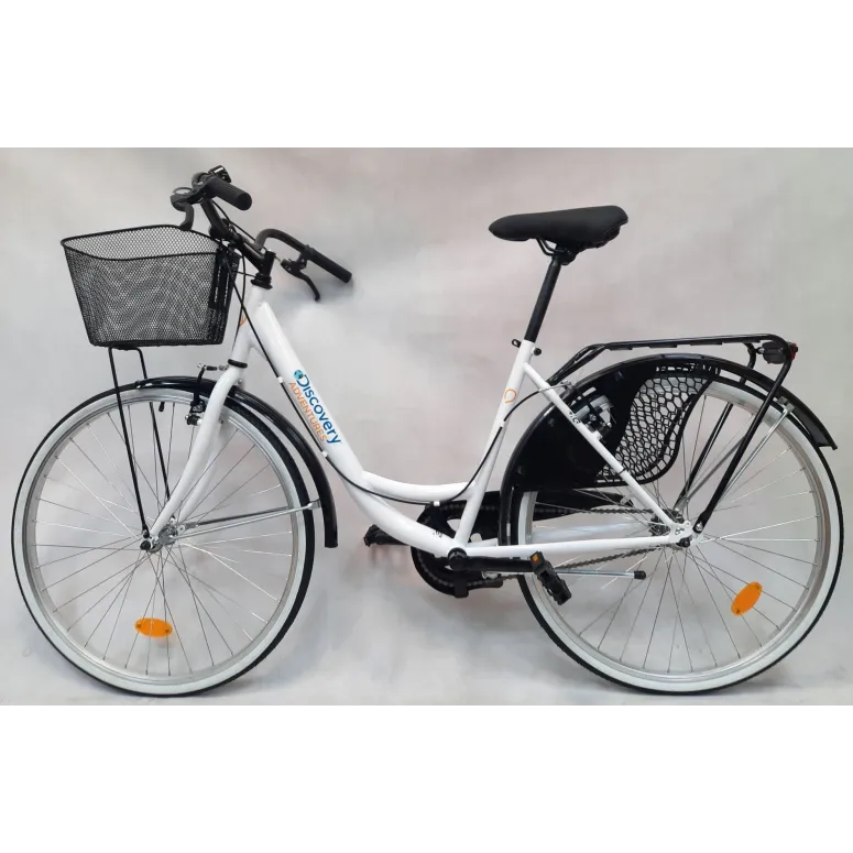 Rower Miejski Damski Jednobiegowy 26 Damka Koszyk - 2