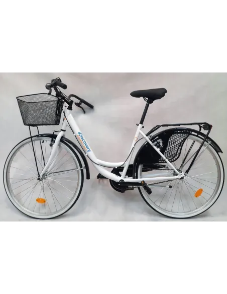 Rower Miejski Damski Jednobiegowy 26 Damka Koszyk - 2