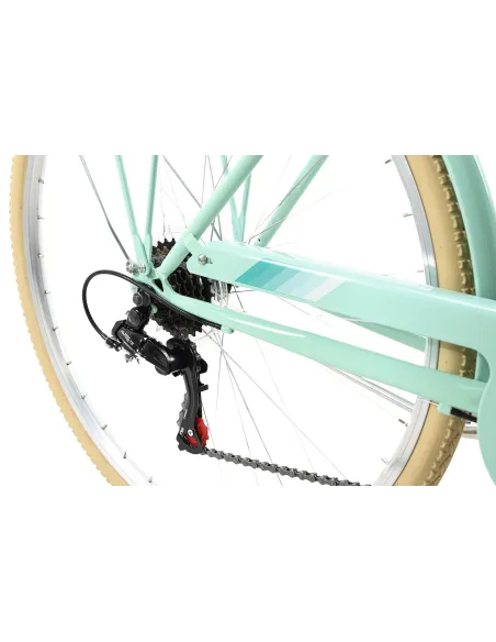 Rower Miejski Damski Dziewczęcy 26 Koszyk Bagażnik - 6