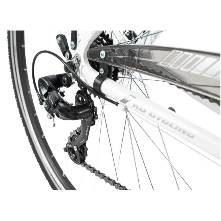 Rower Trekkingowy 28 Turystyczny Damka ALU Światła - 6