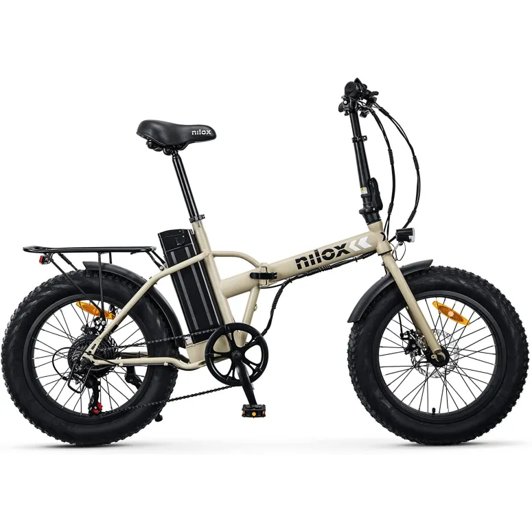 Rower Elektryczny Składany 20 Fatbike Tarcze 250W - 1